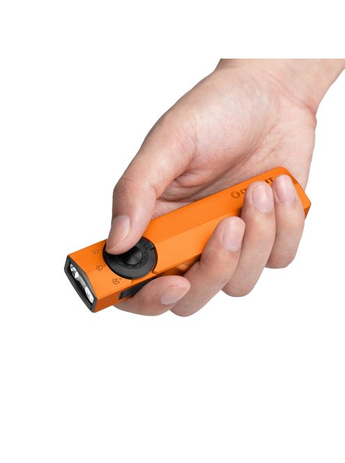 Olight ArkPro lézer és UV tölthető zseblámpa, narancs
