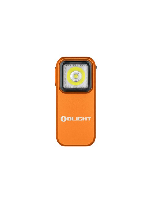 Olight Oclip flashlight, Orange