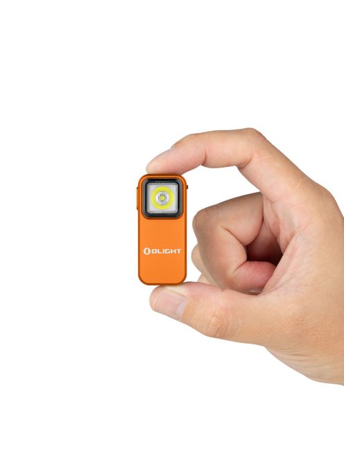 Olight Oclip flashlight, Orange