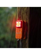 Olight Oclip flashlight, Orange