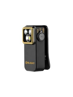 Olight Oclip Pro S csiptetős tölthető zseblámpa, fekete