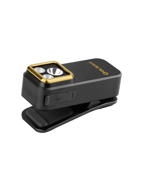 Olight Oclip Pro S csiptetős tölthető zseblámpa, fekete