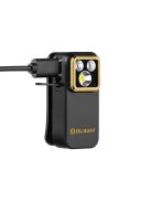 Olight Oclip Pro S csiptetős tölthető zseblámpa, fekete