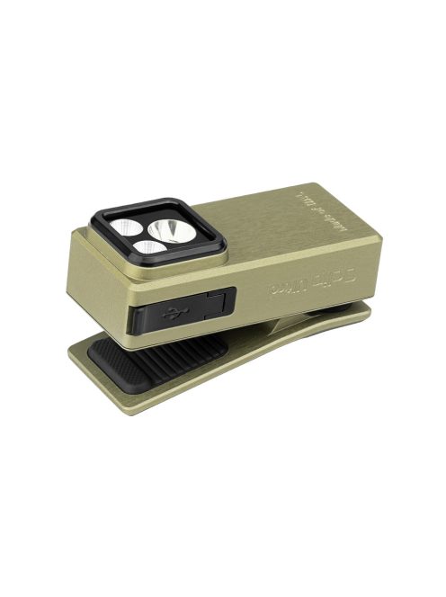 Olight Oclip Ultra flashlight, Olive Green