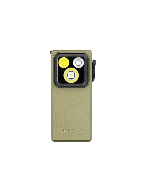 Olight Oclip Ultra flashlight, Olive Green