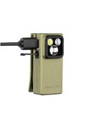Olight Oclip Ultra flashlight, Olive Green