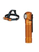 Olight Perun 2 LED flashlight/headlight, orange