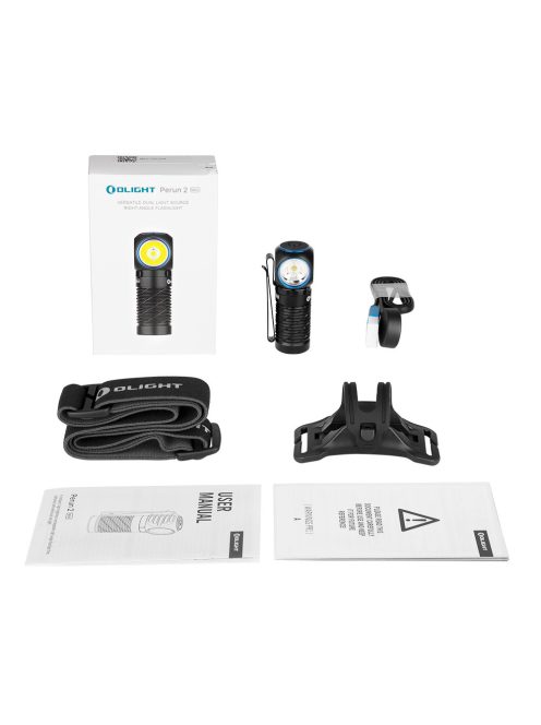 Olight Perun 3 Mini LED flashlight/headlight, black
