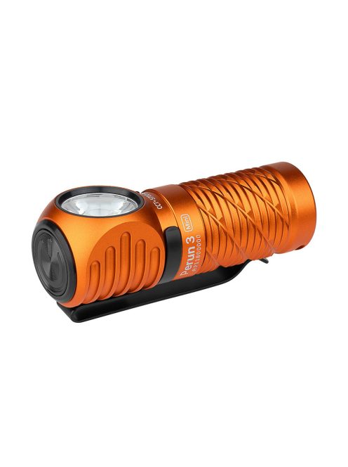 Olight Perun 3 Mini LED flashlight/headlight, orange