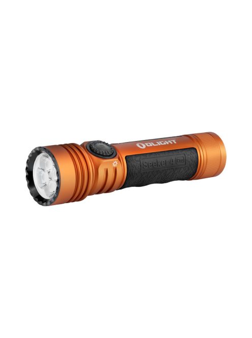 Olight Seeker 4 Pro rechargeable LED flashlight - orange