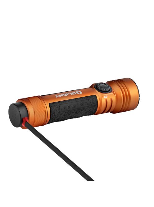 Olight Seeker 4 Pro rechargeable LED flashlight - orange