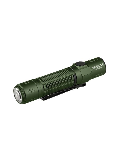 Olight Warrior 3s Rechargable LED Flashlight, OD Green