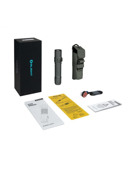 Olight Warrior Ultra Stealh Grey tölthető zseblámpa - vitrin példány