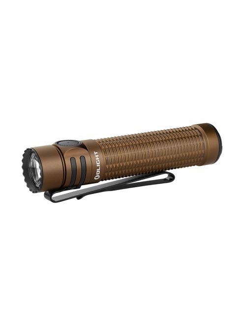 Olight Warrior Mini 3 rechargable flashlight, Desert Tan