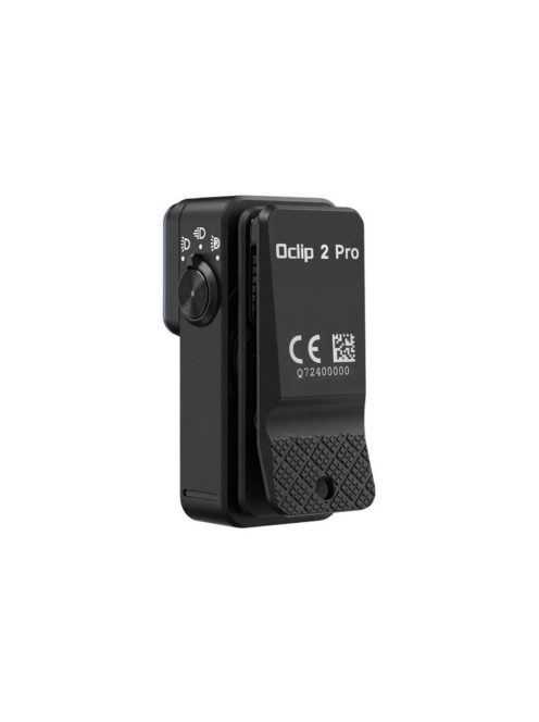 Olight Oclip 2 Pro csiptetős tölthető zseblámpa, fekete