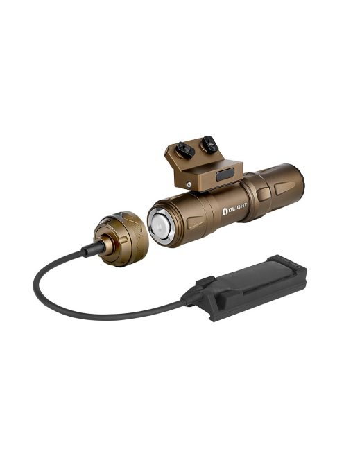 Olight Odin Mini tölthető taktikai lámpa lengőkapcsolóval, desert tan