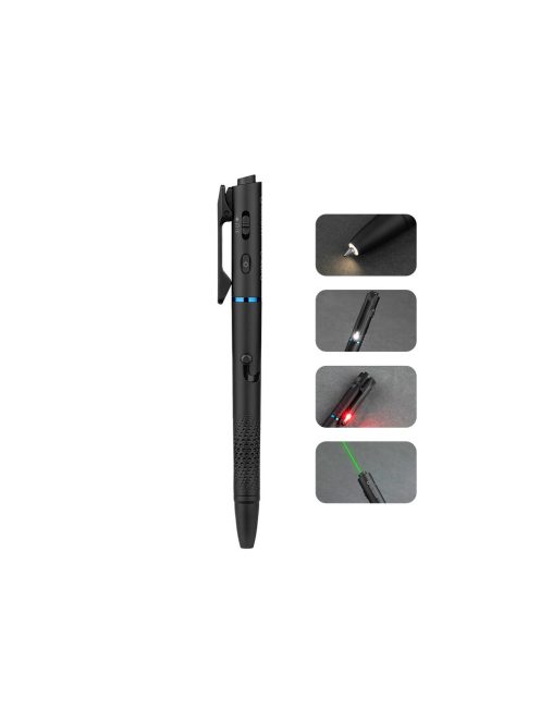 Olight O Pen 3 fekete golyóstoll Class 1 zöld lézerrel