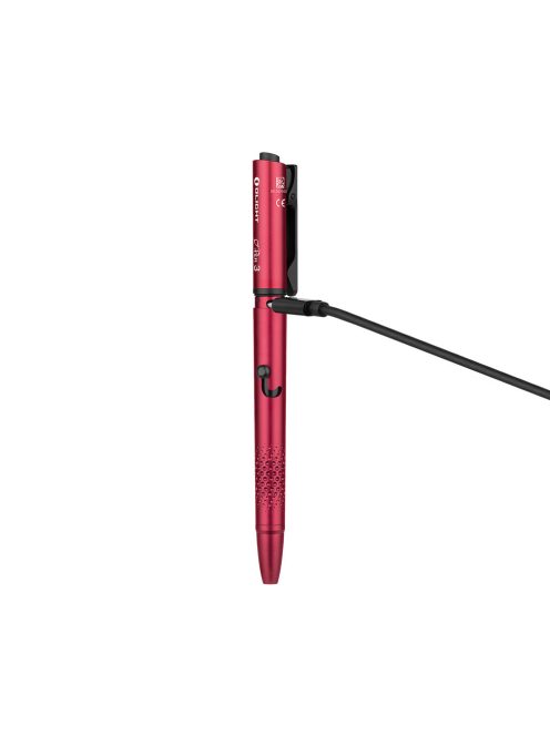 Olight O Pen 3 piros golyóstoll Class 1 zöld lézerrel