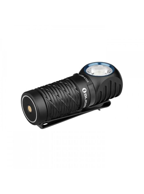 Olight Perun 2 Mini fekete tölthető zseblámpa, hideg fehér fénnyel, fekete