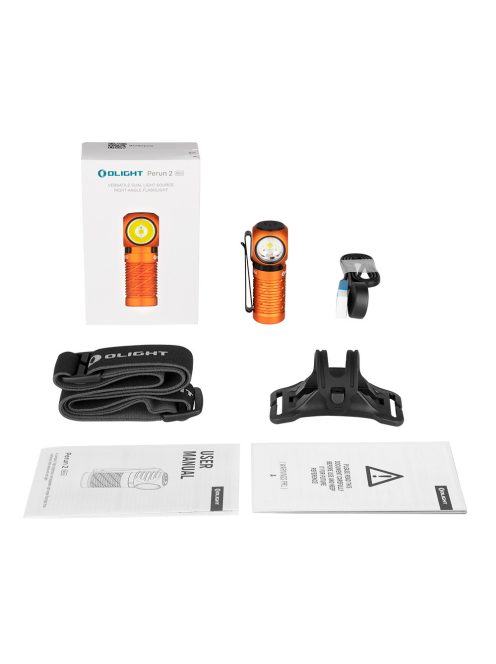 Olight Perun 2 Mini narancs tölthető zseblámpa